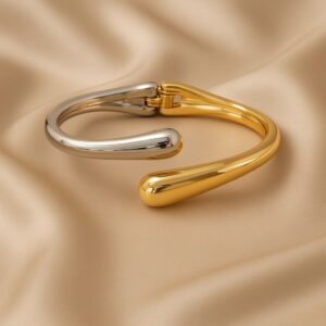 BRACELETE GOTA FINO DOIS BANHOS - VERNIZ ITALIANO