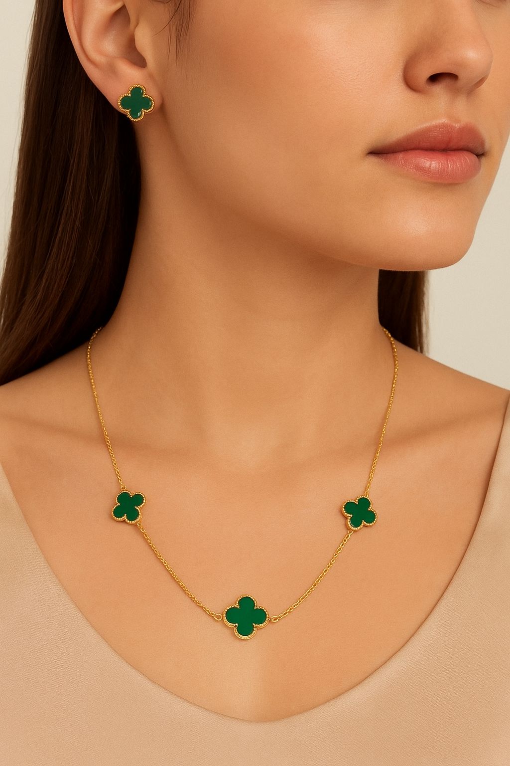 CONJUNTO TREVO VIRGÍNIA VERDE - Imagem 2