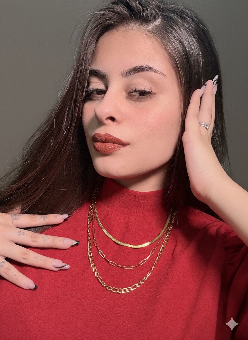 MIX DE COLARES – AÇO DOURADO (3 EM 1)