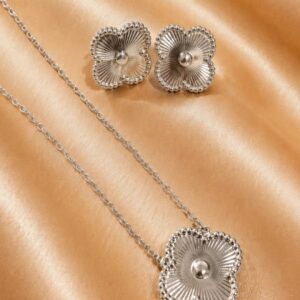 CONJUNTO FLOR AÇO