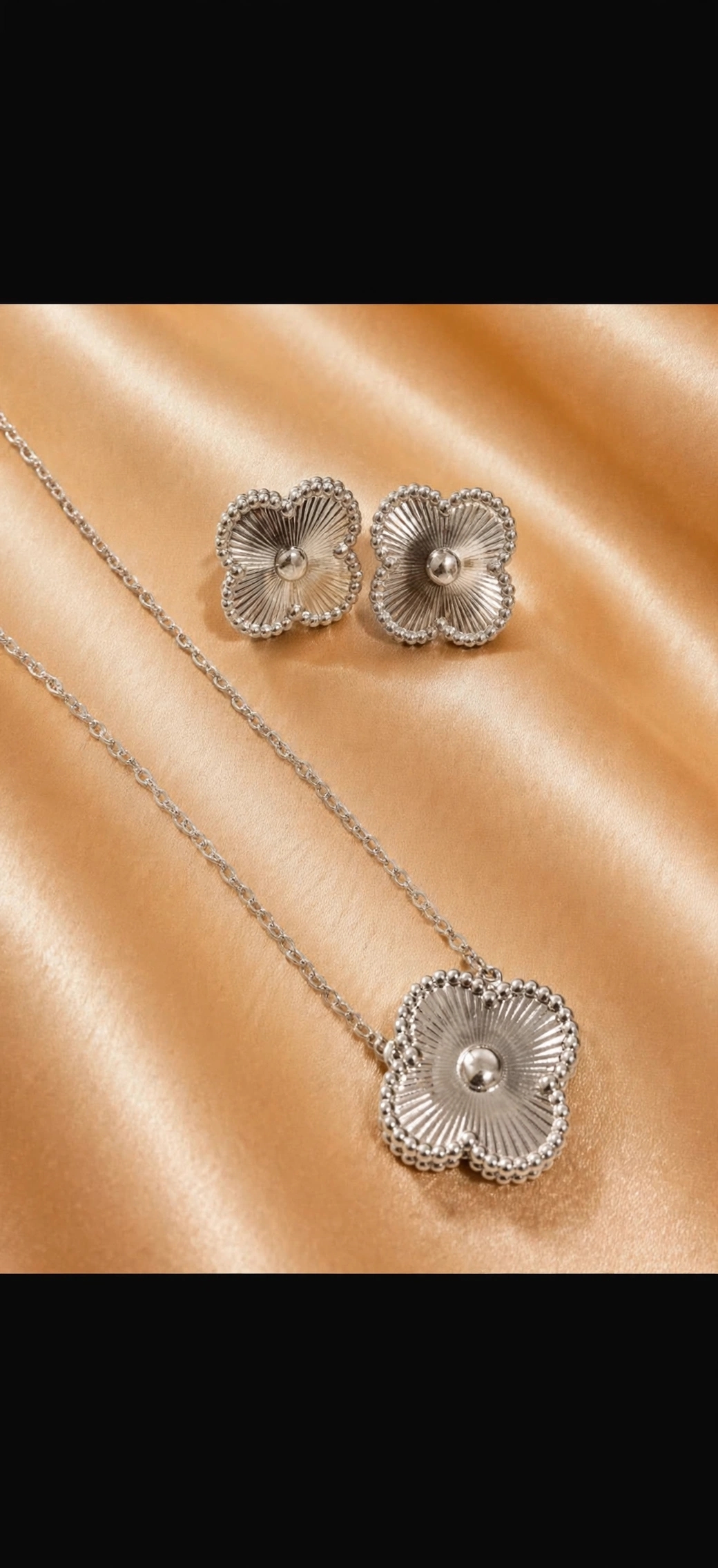CONJUNTO FLOR AÇO