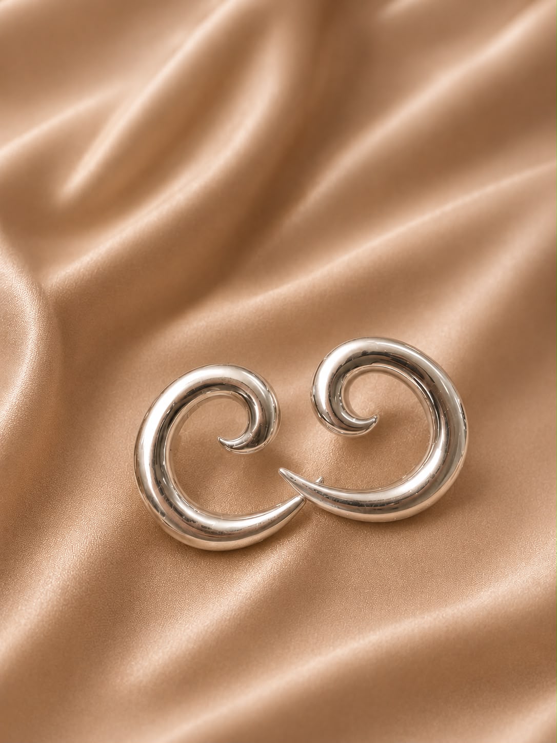 BRINCO ESPIRAL PRATA