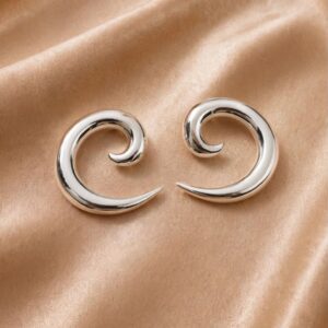 BRINCO ESPIRAL PRATA