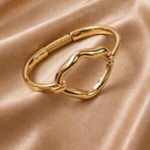 BRACELETE MODERNO ORGANICO 18K