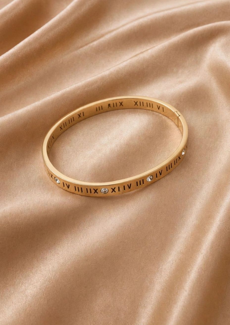 BRACELETE ROMANO DOURADO