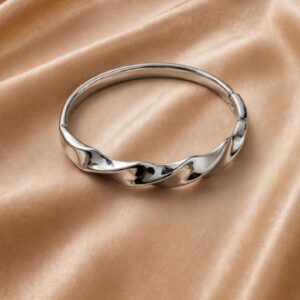 BRACELETE TRANÇADO PRATA
