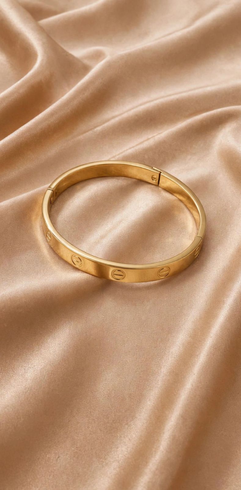 BRACELETE CARTIER DOURADO