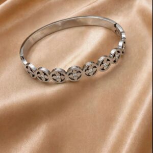 BRACELETE FLORES DO JARDIM PRATA