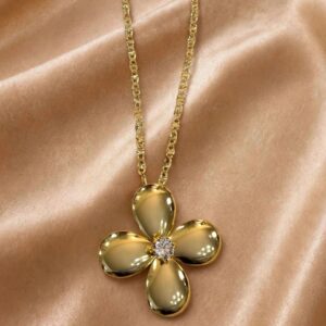 COLAR FLOR CRISTAL