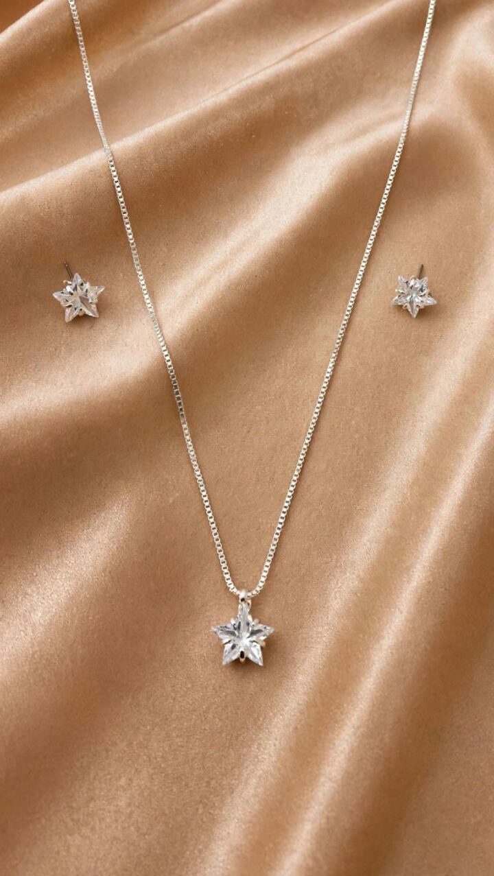 CONJUNTO ESTRELA DE PRATA