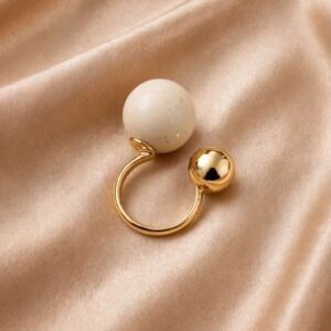 ANEL ESFERA OFF WHITE