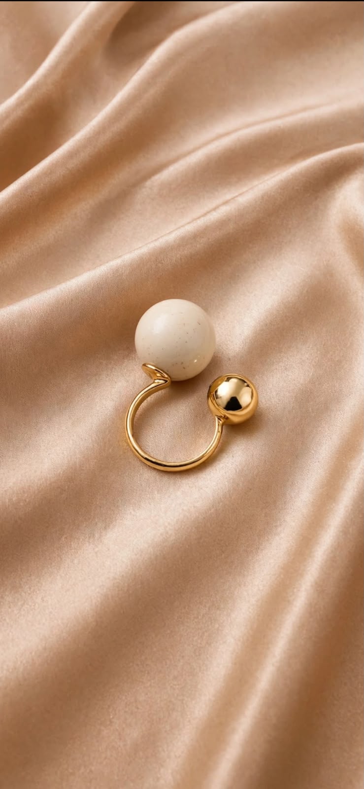 ANEL ESFERA OFF WHITE