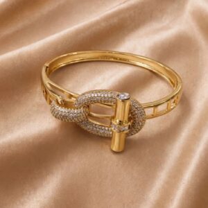 BRACELETE ELO LUXO DOURADO