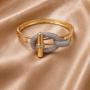 BRACELETE ELO LUXO MISTO