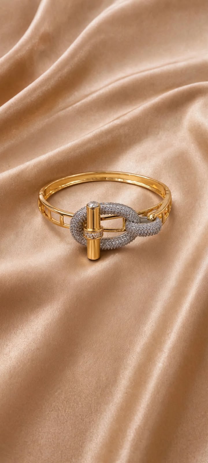 BRACELETE ELO LUXO MISTO