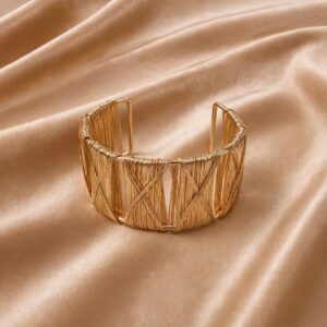 BRACELETE FIOS DE OURO