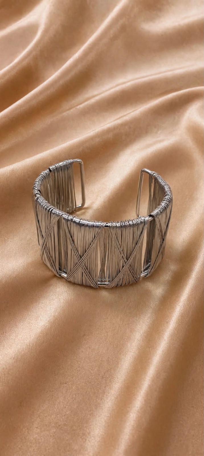 BRACELETE FIOS PRATA