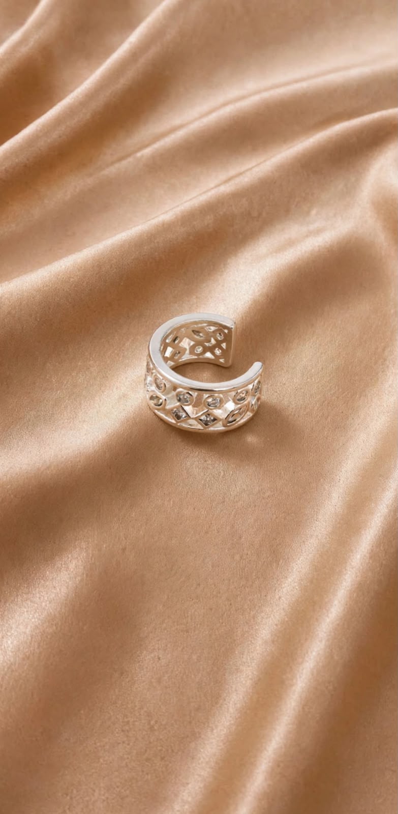 PIERCING FAKE ELEGANTE PRATA