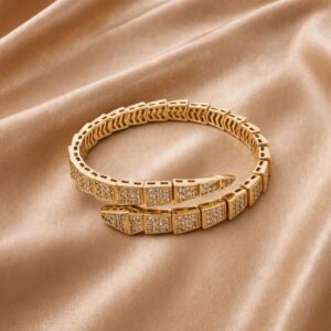 BRACELETE COBRA CRAVEJADO