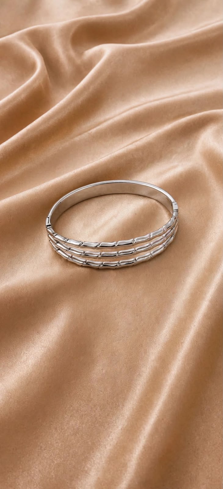 BRACELETE BAMBU PRATA